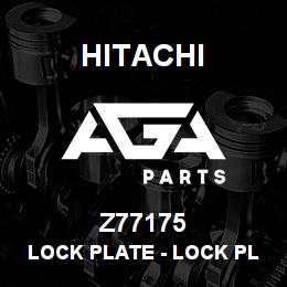 Z77175 Hitachi Construction Machinery Lock Plate - LOCK PLATE REKORD 34530 | AGA Parts