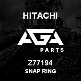 Z77194 Hitachi Construction Machinery SNAP RING | AGA Parts