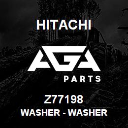 Z77198 Hitachi Construction Machinery Washer - WASHER | AGA Parts