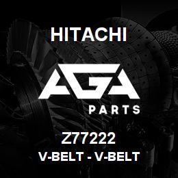 Z77222 Hitachi Construction Machinery V-Belt - V-BELT | AGA Parts