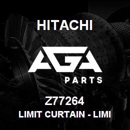 Z77264 Hitachi Construction Machinery Limit Curtain - LIMIT CURTAIN, NARROW | AGA Parts