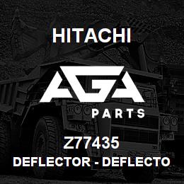 Z77435 Hitachi Construction Machinery Deflector - DEFLECTOR | AGA Parts