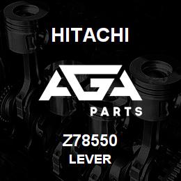 Z78550 Hitachi Construction Machinery LEVER | AGA Parts