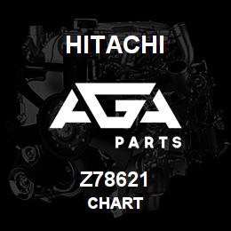 Z78621 Hitachi Construction Machinery CHART | AGA Parts
