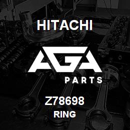 Z78698 Hitachi Construction Machinery RING | AGA Parts
