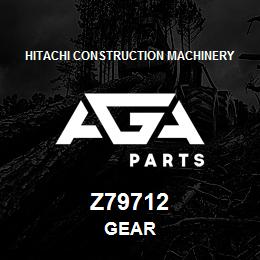 Z79712 Hitachi Construction Machinery GEAR | AGA Parts