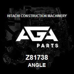 Z81738 Hitachi Construction Machinery ANGLE | AGA Parts