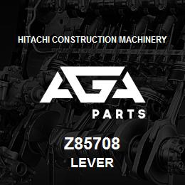 Z85708 Hitachi Construction Machinery LEVER | AGA Parts