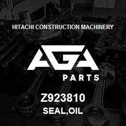 Z923810 Hitachi Construction Machinery SEAL,OIL | AGA Parts