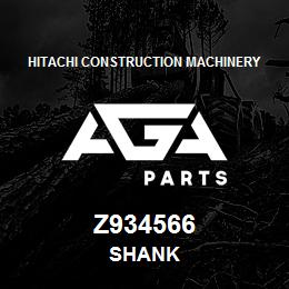 Z934566 Hitachi Construction Machinery SHANK | AGA Parts