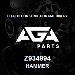 Z934994 Hitachi Construction Machinery HAMMER | AGA Parts
