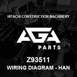 Z93511 Hitachi Construction Machinery Wiring Diagram - HANDBUCH GS DRILL MONITOR FRANZ. | AGA Parts