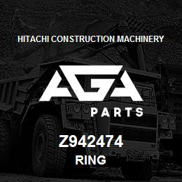 Z942474 Hitachi Construction Machinery RING | AGA Parts