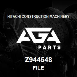 Z944548 Hitachi Construction Machinery FILE | AGA Parts