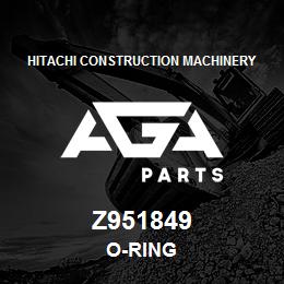 Z951849 Hitachi Construction Machinery O-RING | AGA Parts