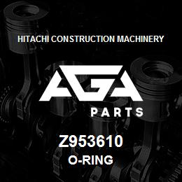Z953610 Hitachi Construction Machinery O-RING | AGA Parts
