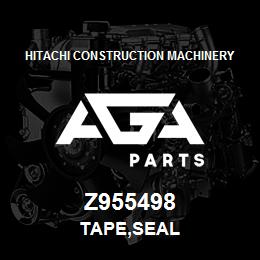 Z955498 Hitachi Construction Machinery TAPE,SEAL | AGA Parts