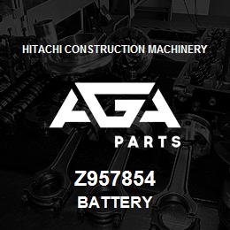 Z957854 Hitachi Construction Machinery BATTERY | AGA Parts