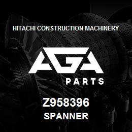 Z958396 Hitachi Construction Machinery SPANNER | AGA Parts