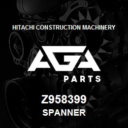 Z958399 Hitachi Construction Machinery SPANNER | AGA Parts