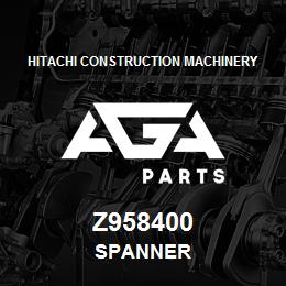 Z958400 Hitachi Construction Machinery SPANNER | AGA Parts