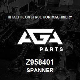 Z958401 Hitachi Construction Machinery SPANNER | AGA Parts