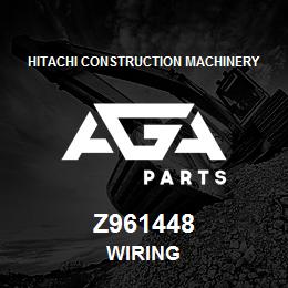 Z961448 Hitachi Construction Machinery WIRING | AGA Parts