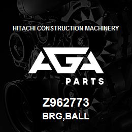 Z962773 Hitachi Construction Machinery BRG,BALL | AGA Parts