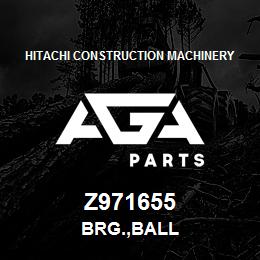 Z971655 Hitachi Construction Machinery BRG.,BALL | AGA Parts