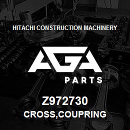 Z972730 Hitachi Construction Machinery CROSS,COUPRING | AGA Parts