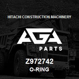 Z972742 Hitachi Construction Machinery O-RING | AGA Parts