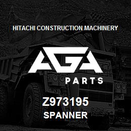 Z973195 Hitachi Construction Machinery SPANNER | AGA Parts