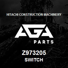Z973205 Hitachi Construction Machinery SWITCH | AGA Parts