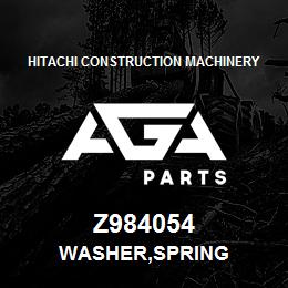 Z984054 Hitachi Construction Machinery WASHER,SPRING | AGA Parts