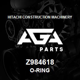 Z984618 Hitachi Construction Machinery O-RING | AGA Parts