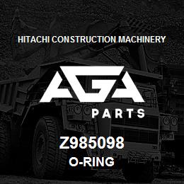 Z985098 Hitachi Construction Machinery O-RING | AGA Parts