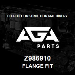 Z986910 Hitachi Construction Machinery FLANGE FIT | AGA Parts