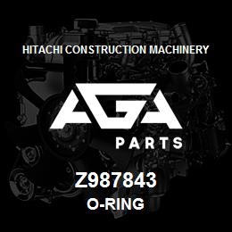 Z987843 Hitachi Construction Machinery O-RING | AGA Parts