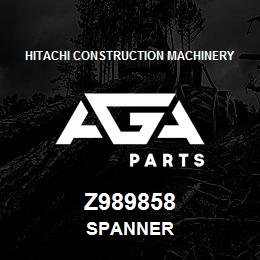 Z989858 Hitachi Construction Machinery SPANNER | AGA Parts