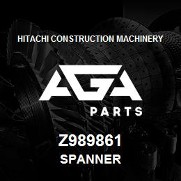 Z989861 Hitachi Construction Machinery SPANNER | AGA Parts