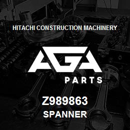 Z989863 Hitachi Construction Machinery SPANNER | AGA Parts