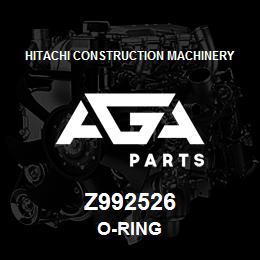 Z992526 Hitachi Construction Machinery O-RING | AGA Parts