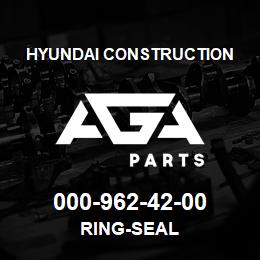 000-962-42-00 Hyundai Construction RING-SEAL | AGA Parts