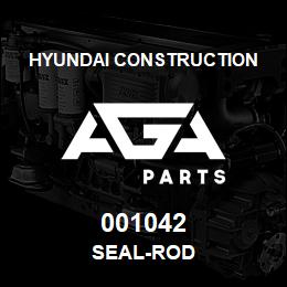 001042 Hyundai Construction SEAL-ROD | AGA Parts