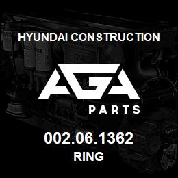002.06.1362 Hyundai Construction RING | AGA Parts