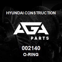 002140 Hyundai Construction O-RING | AGA Parts