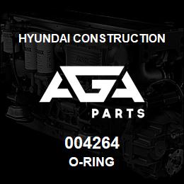 004264 Hyundai Construction O-RING | AGA Parts