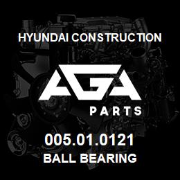 005.01.0121 Hyundai Construction BALL BEARING | AGA Parts