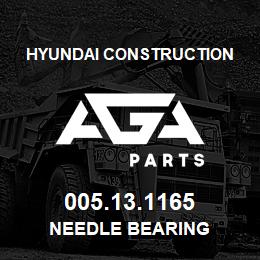 005.13.1165 Hyundai Construction NEEDLE BEARING | AGA Parts