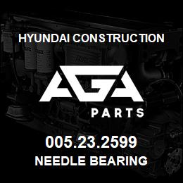 005.23.2599 Hyundai Construction NEEDLE BEARING | AGA Parts